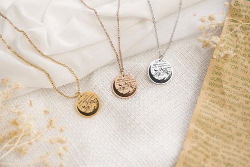 Netecom To The Stars Who Listen Necklace, Night Court Inspired Jewelry, Velaris Starlight Gift