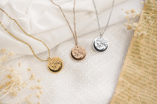 Netecom To The Stars Who Listen Necklace, Night Court Inspired Jewelry, Velaris Starlight Gift