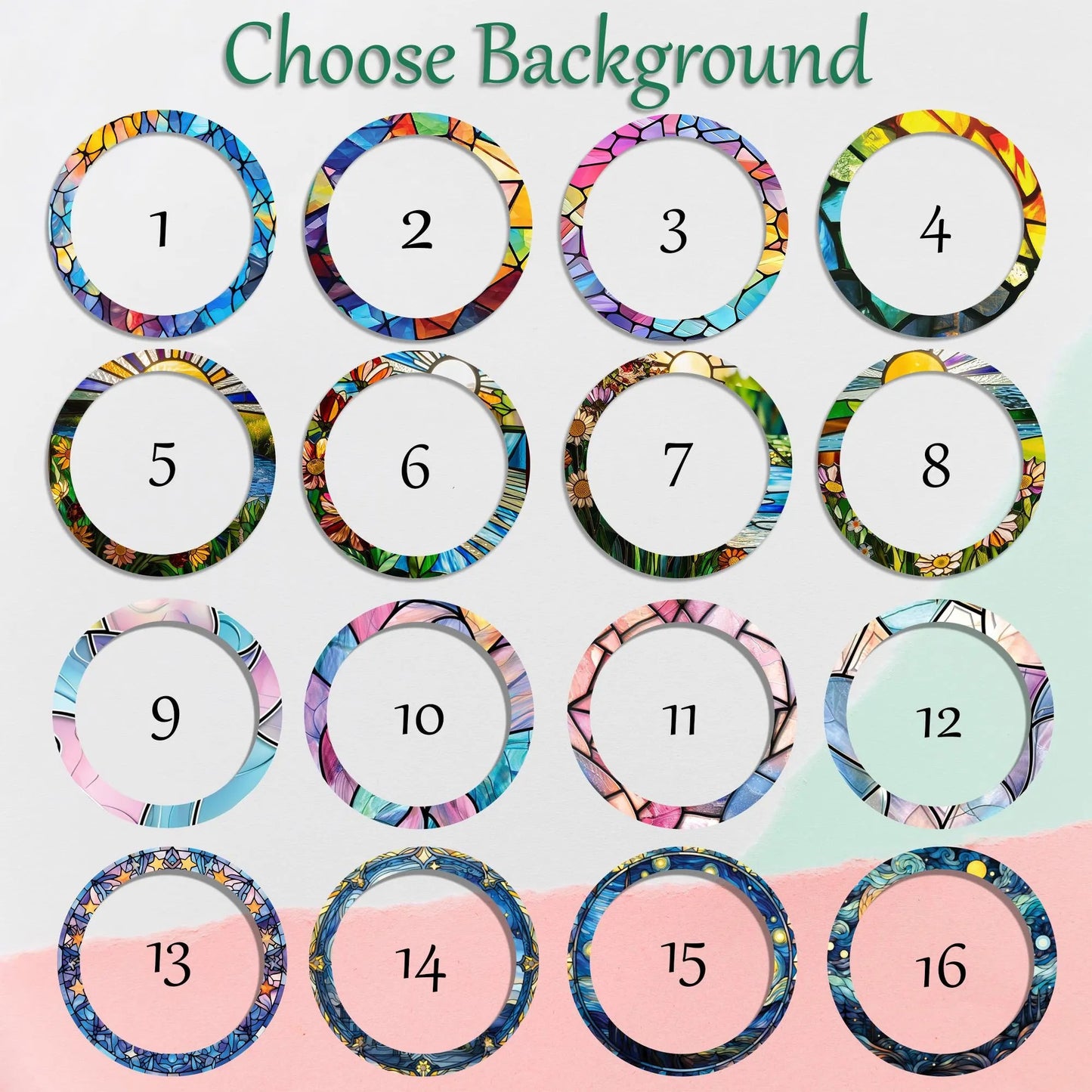 Netecom Personalized Horse Portrait Stained Glass Suncatcher – Custom Pet Memorial Lightcatcher, Dog, Cat, and Fish Memorial Photo Ornament, Pet Lover Window Hanging