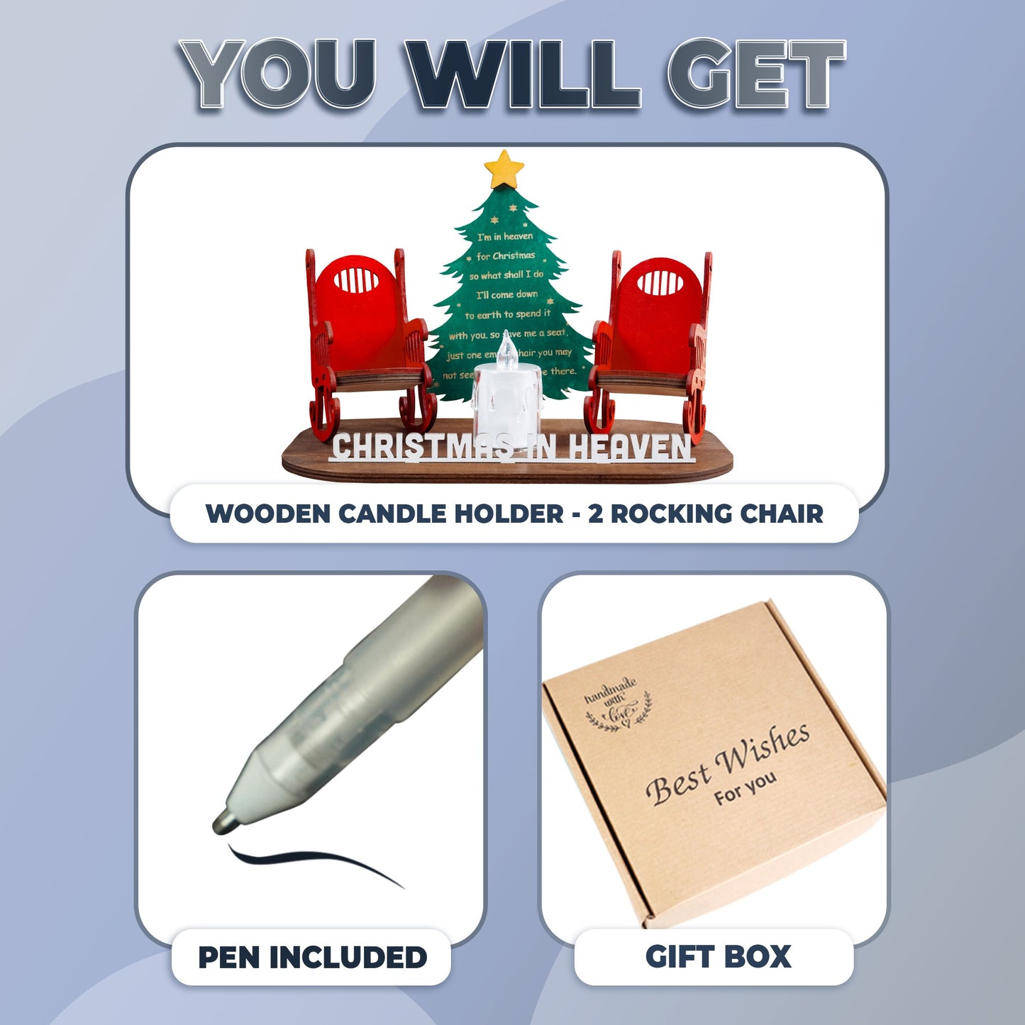 Netecom Cardinal Memorial Gift Frame & Keepsake Set , Remembrance Sympathy Gift for Loss of Loved One , "Always With You"