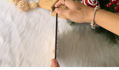 Netecom Handmade Round Countdown Sign – “Days Until Christmas” Wooden Wall Hanging Decoration