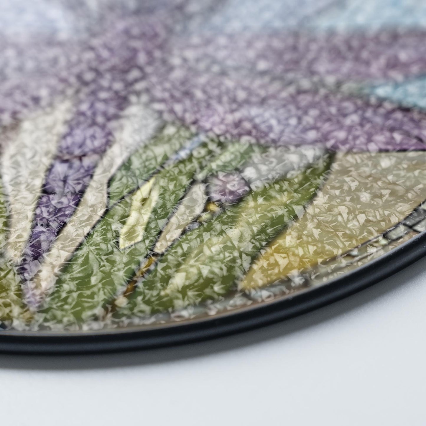 Netecom Dragonfly Celtic Stained Glass Suncatcher – Nature Window Hanging, Dragonfly Home Decor, Spring Garden Gift for Mom Grandma