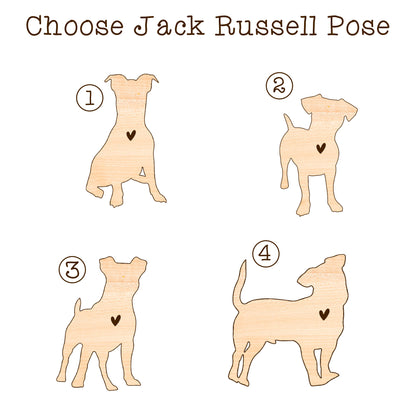 Netecom Jack Russell Dog Memorial Suncatcher, Personalized with Name Date Dog Breeds Suncatcher, Pet Loss Sun Catcher, Bereavement Gift Dog Memorial Ornament Loss of Pet Sympathy Gifs Dog Lovers