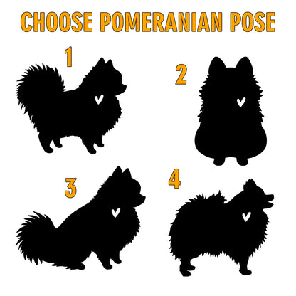 Netecom Personalized Pomeranian Suncatcher for Windows Hanging, Custom Pom Dog Sun Catcher Ornament with Name Date, Unique Gifts for Book Lovers, Reader Teacher Librarian Bookworm