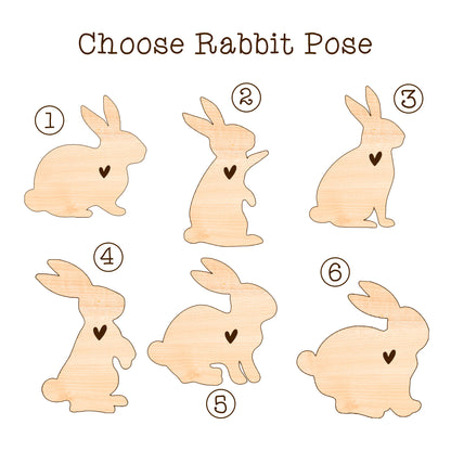 Netecom Rabbit Wind Chimes Memorial, Personalized Pet Memorial for Rabbit Suncatcher, Bunny Loss Memorial Ornament, Sympathy Windchime Outside Garden Decor, Loss of Pet Remembrance Gift