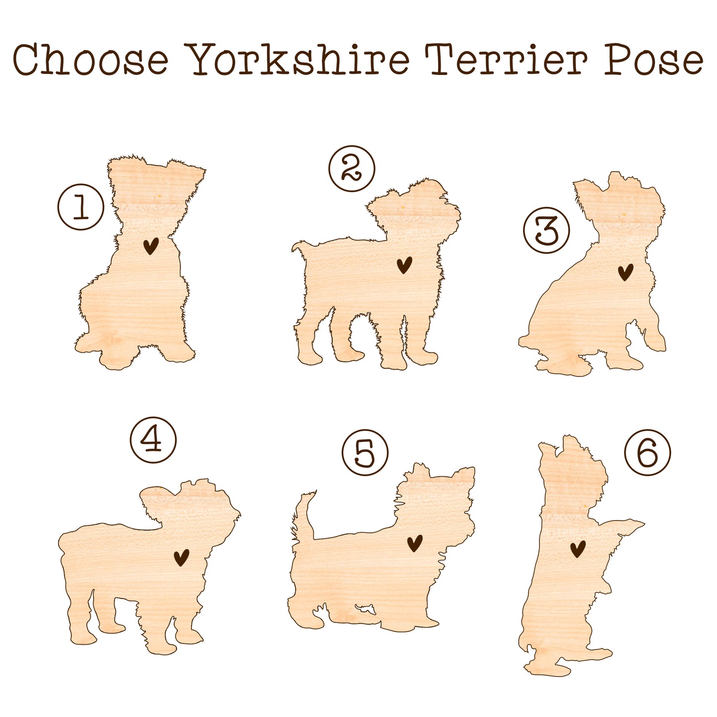 Netecom Yorkshire Terrier Dog Memorial Suncatcher, Personalized with Name Dog Suncatcher, Pet Loss Sun Catcher, Bereavement Gift Dog Memorial Ornament Loss of Pet Sympathy Gifts Dog Lovers