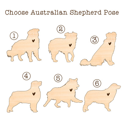 Netecom Australian Shepherd Dog Wind Chimes Memorial, Personalized Pet Memorial for Dogs Suncatcher, Dog Loss Memorial Ornament, Sympathy Windchime Outside Garden Decor, Loss of Pet Remembrance Gift