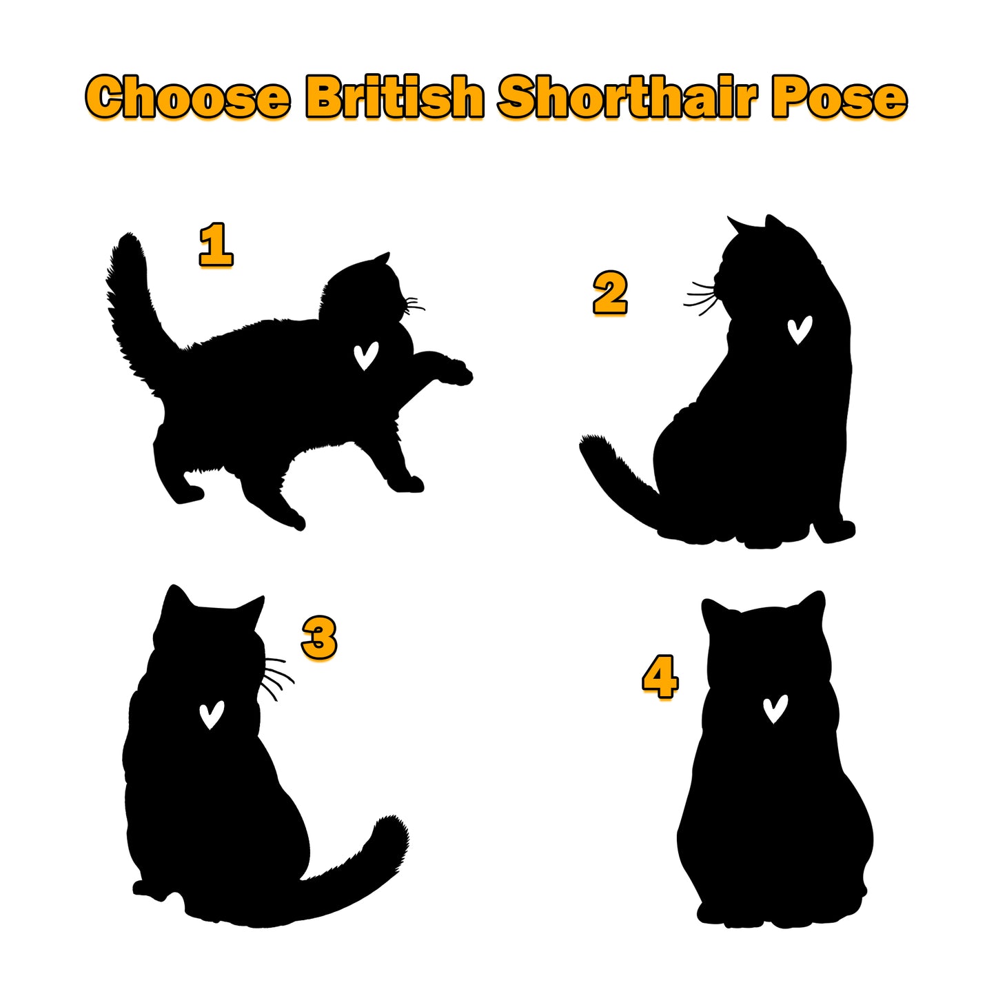 Netecom Personalized British Shorthair Cat Memorial Suncatcher, Custom Cat Ornament with Name Date, Loss of Pet Sympathy Suncatcher Gifts for Cat Lovers, Remembrance Gifts for Loss of Pet