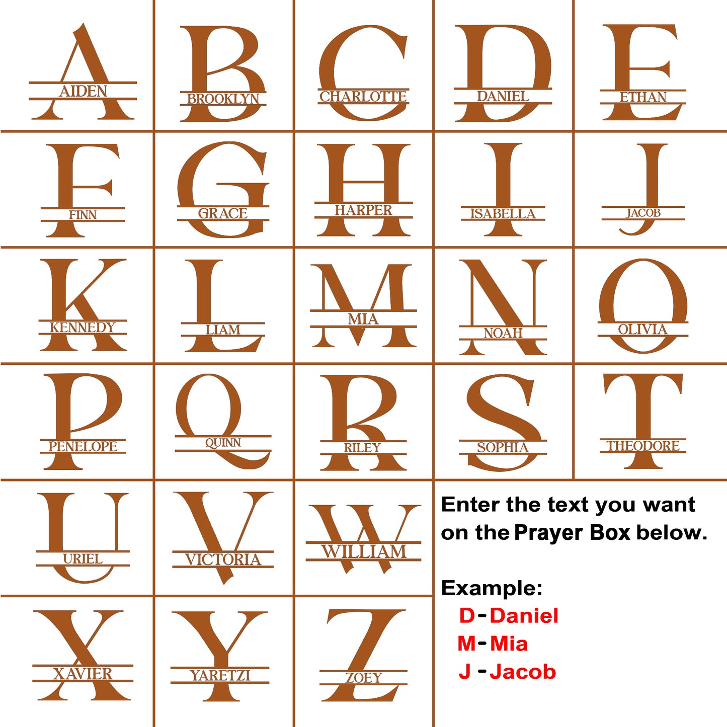 Netecom Personalized Prayer Box with Custom Name and Letter, Christian Keepsake with 100 Prayer Request Cards, Spiritual Gift for Men, Women, or Children