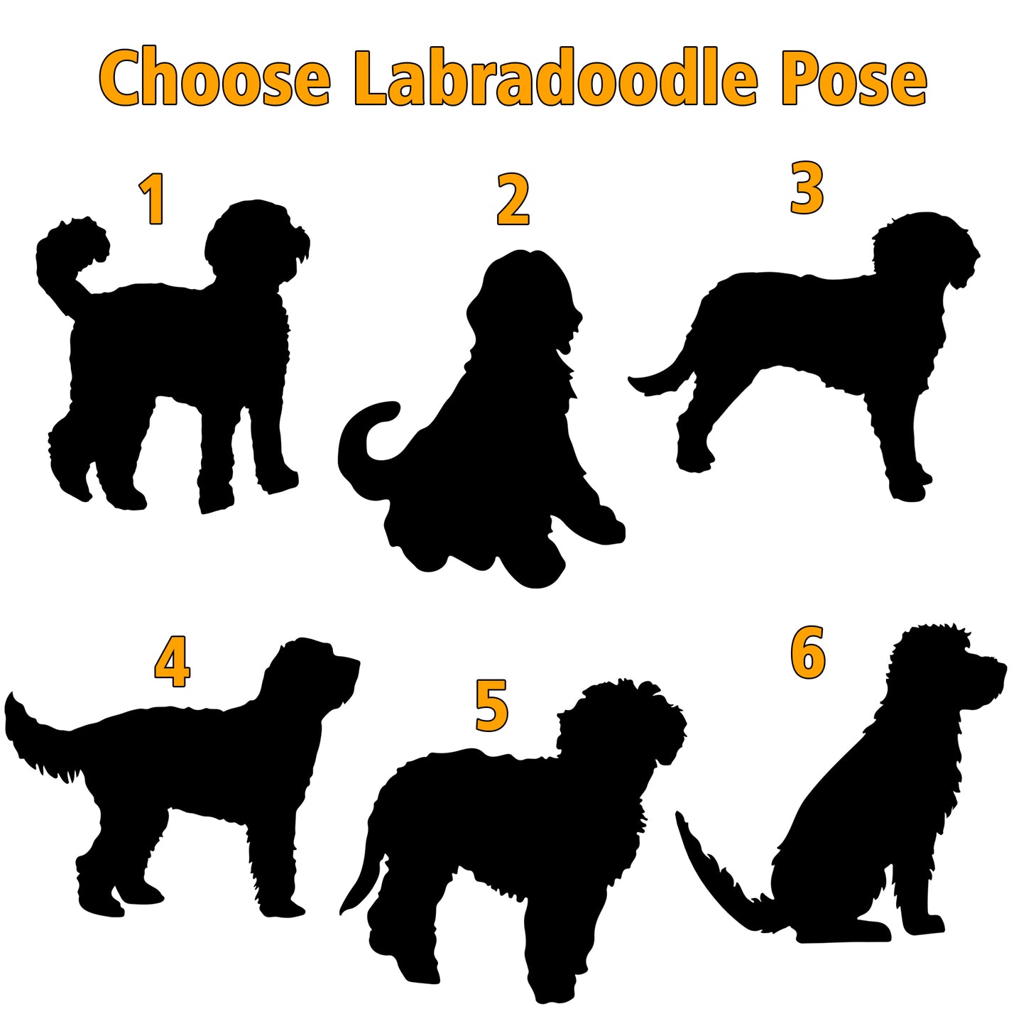 Netecom Personalized Labradoodle Dog Memorial Suncatcher, Christmas Ornament with Name Date, Pet Loss Stained Glass Gift, Dog Memorial Ornament, Bereavement Sympathy Gift for Dog Lovers
