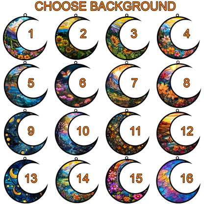 Netecom Pitbull Memorial Suncatcher, Pitbull Christmas Ornament with Name Date, Personalized Pet Loss Stained Glass Light Catcher, Dog Memorial Ornament Loss of Pet Sympathy Gift, Dog Bereavement Gift