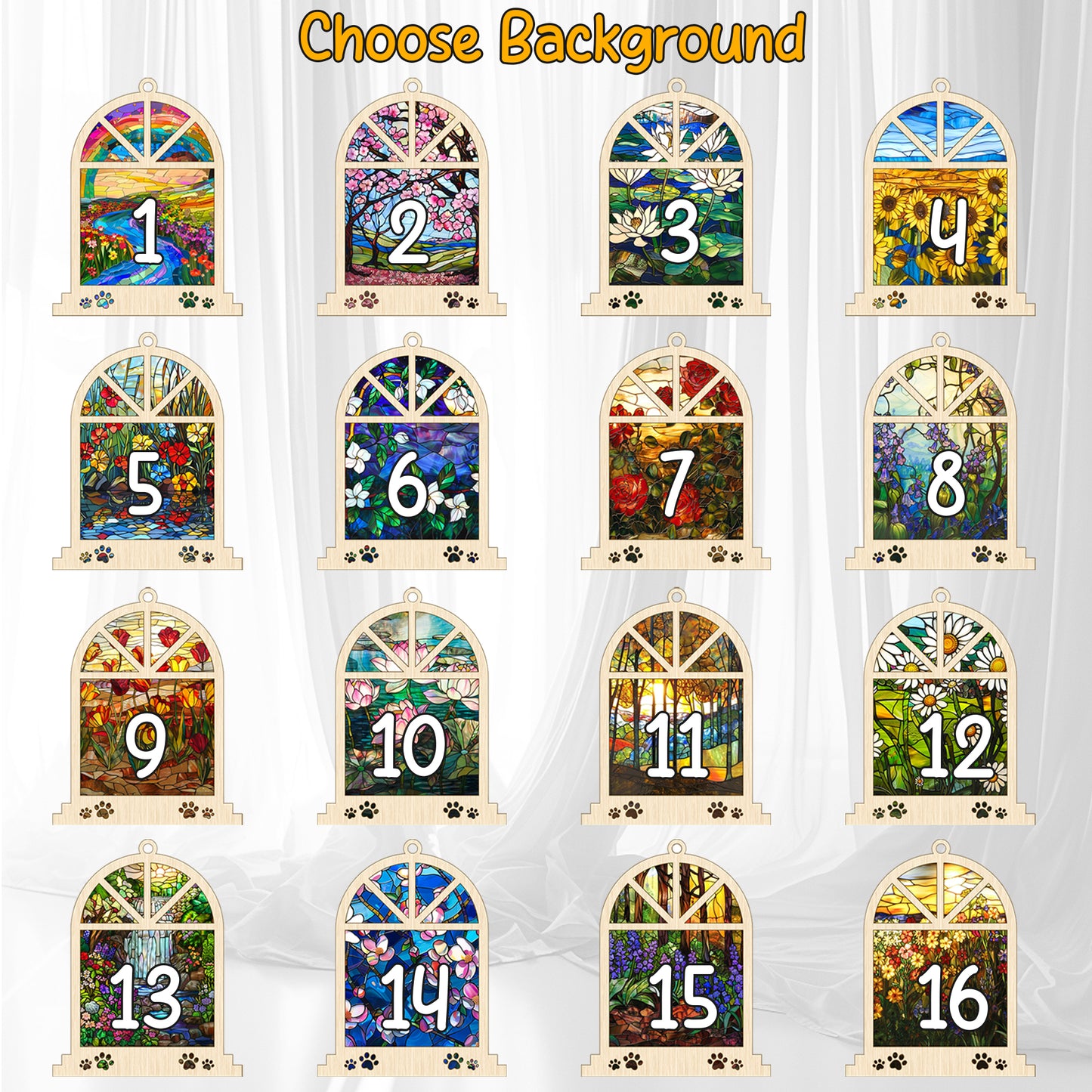 Netecom Personalized Boston Terrier Memorial Window Ornament, Custom Dog Ornament with Name Date, Pet Loss Remembrance Gift, Bereavement Gift for Dog Lovers