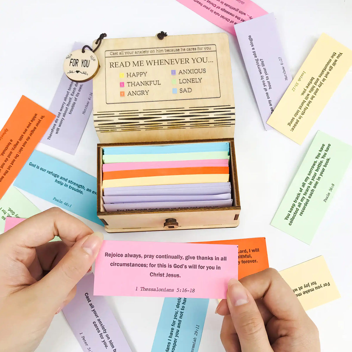 Bible Verse Gift Box - 150 Scripture Cards