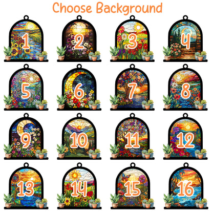 Netecom Personalized Great Dane Memorial Suncatcher, Custom Great Dane Ornament with Name Date, Dog Loss Sympathy Gift, Pet Loss Remembrance Gifts, Bereavement Gifts for Loss of Pet, Passing Away