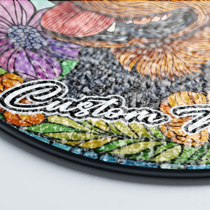 Netecom Personalized Rottweiler Dog Ornament, Custom Memorial Suncatcher, Pet Loss Sympathy Gift, Christmas Decoration