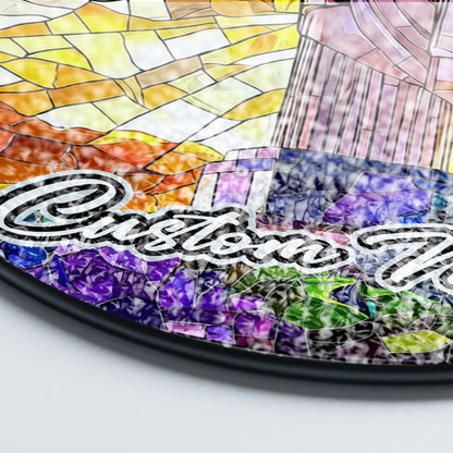Netecom Rio Landmark Sun Catcher – Personalized Stained Glass Ornament, Brazilian Landmark Window Hanging, Religious Home Decor Gifts
