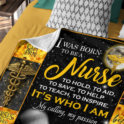 Netecom Personalized Nurse Blanket for Wife from Husband, Stethoscope and Love Letter Throw Blanket for Couch, Bed or Sofa, Birthday, Valentine’s Day, or Anniversary Gift for Nurse Wife