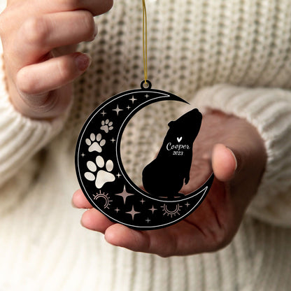 Netecom Guinea Pig Memorial Suncatcher, Personalized Guinea Pig Ornament with Name Date, Pet Loss Sympathy Gift for Pet Loss Sun Catchers, Pet Grief Gift, Bereavement Gifts for Loss of Pet