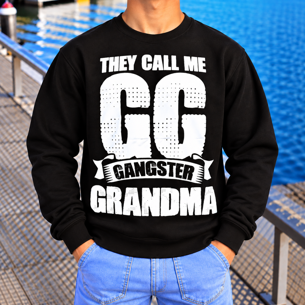 Funny Gangster Grandma Shirt, Sassy Grandma Graphic Tee