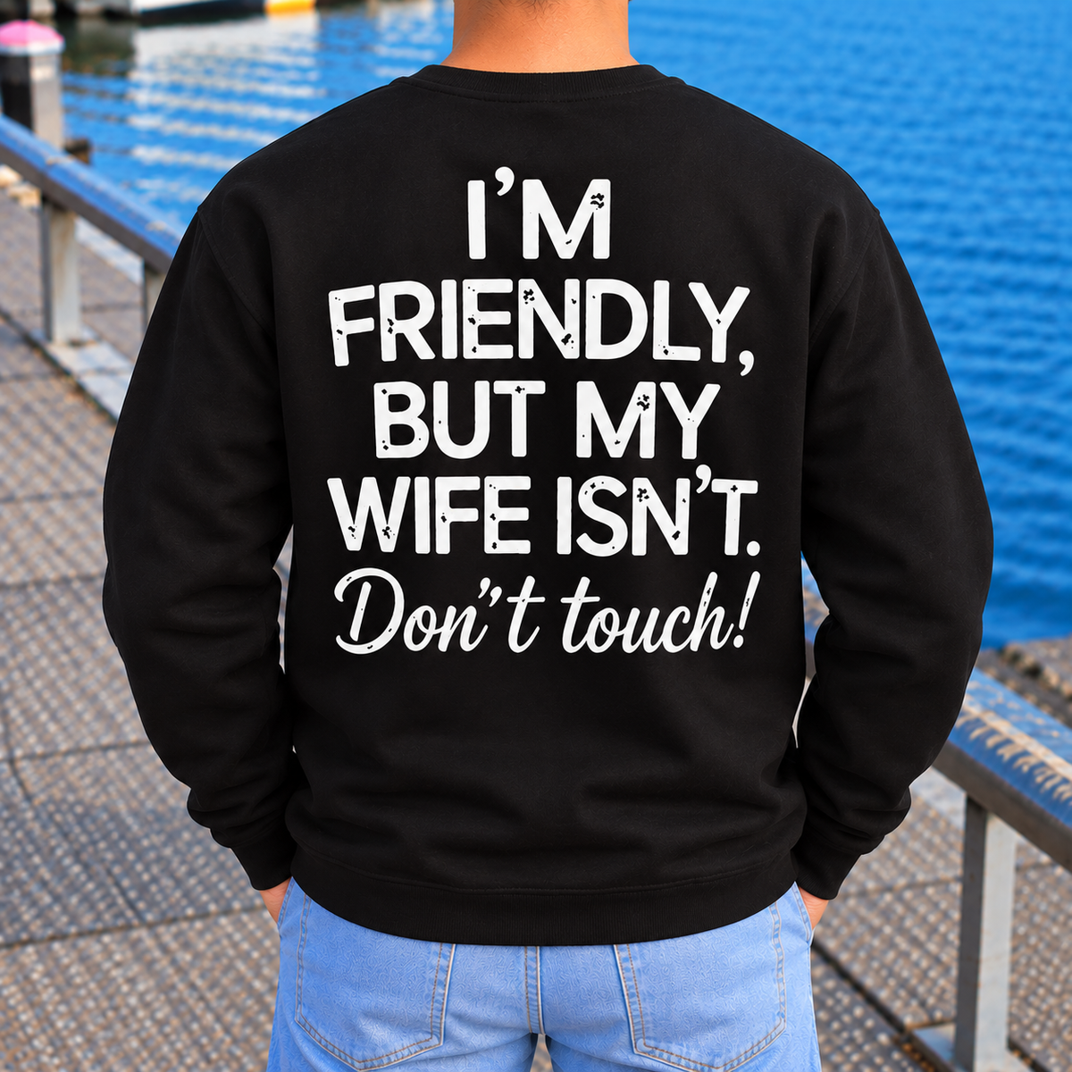 Funny Husband Warning Shirt, Married Couple Humor Graphic Tee