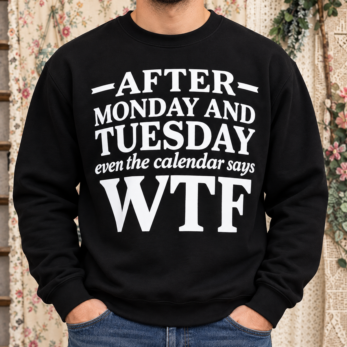 Funny Workweek Humor Shirt – Weekday Joke Graphic Tee