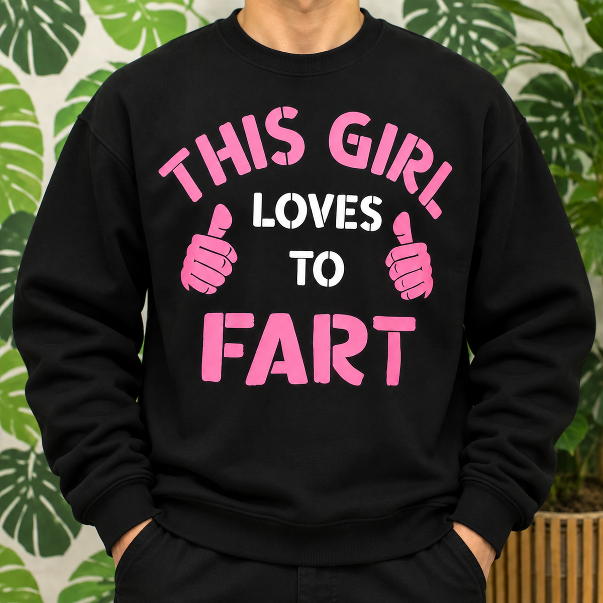 This Girl Loves Funny Humor Graphic Shirt