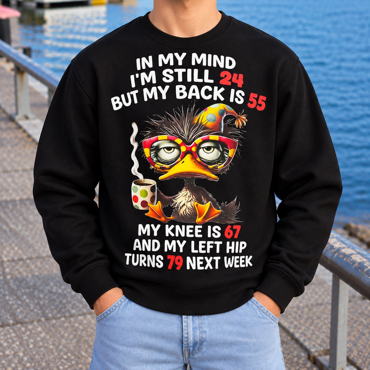 Funny Age Humor Shirt, Relatable Aging Graphic Tee