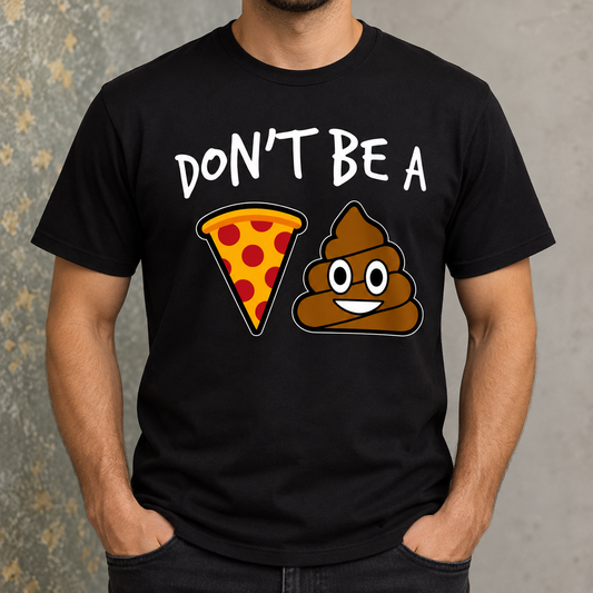 Funny Pizza Humor Shirt – Playful Food Graphic Tee