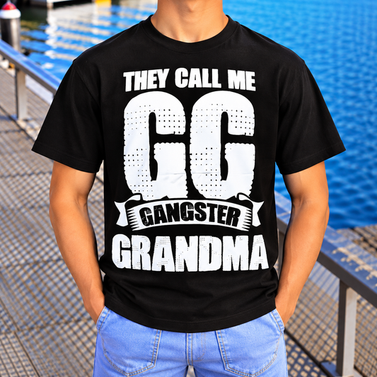 Funny Gangster Grandma Shirt, Sassy Grandma Graphic Tee