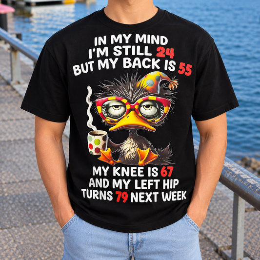 Funny Age Humor Shirt, Relatable Aging Graphic Tee