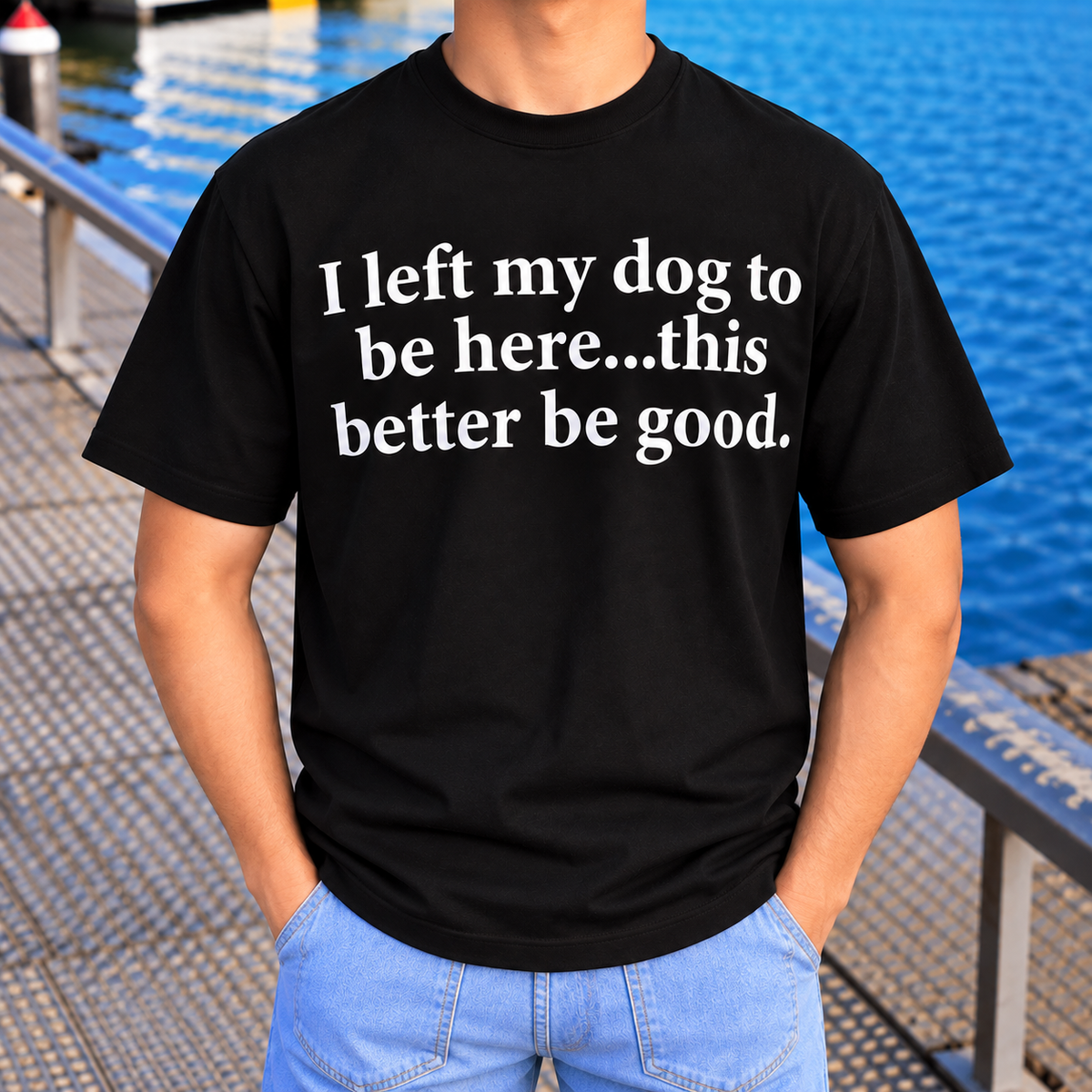 Funny Dog Lover Shirt, Sarcastic Pet Owner Graphic Tee