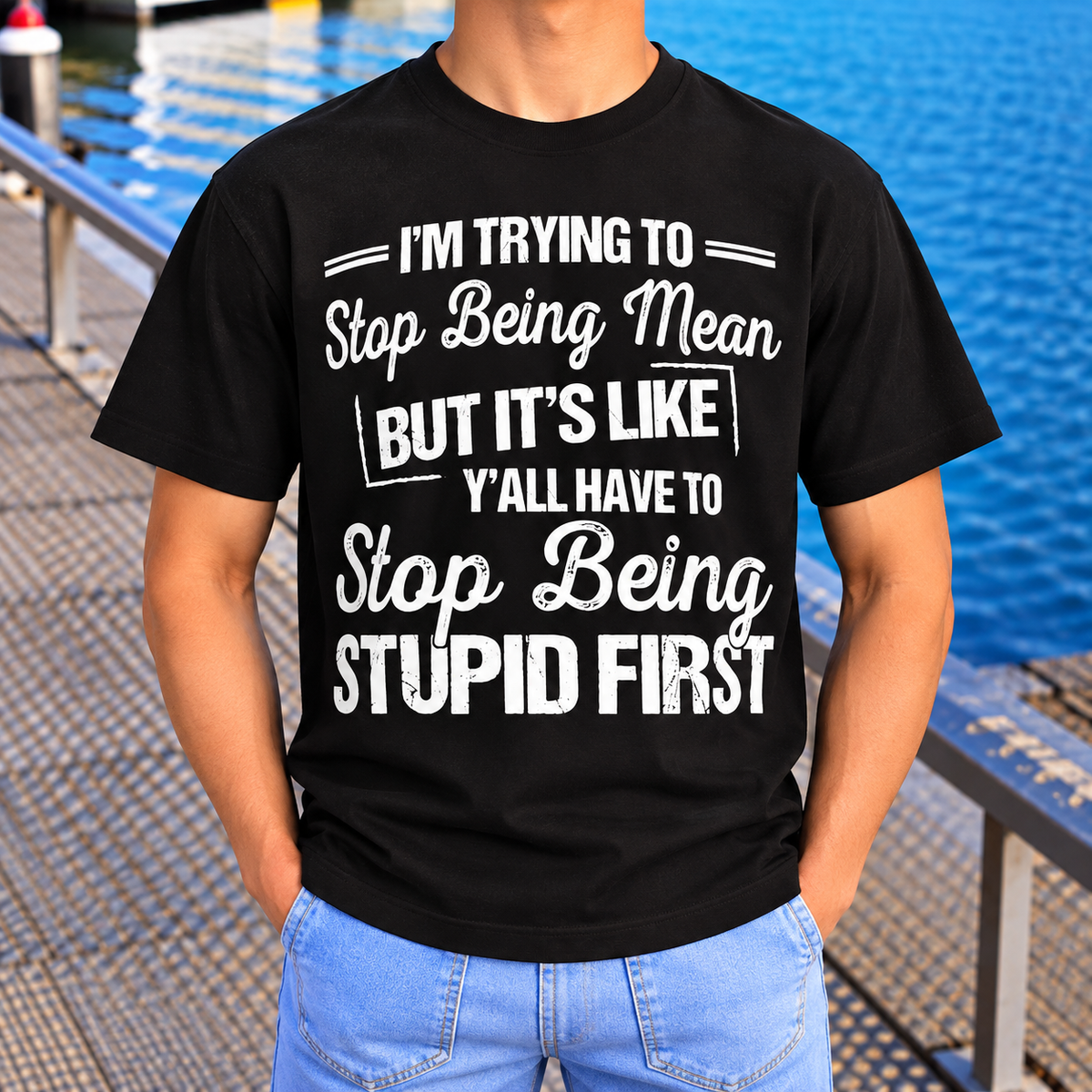 Funny Sarcastic Attitude Shirt, Witty Humor Graphic Tee