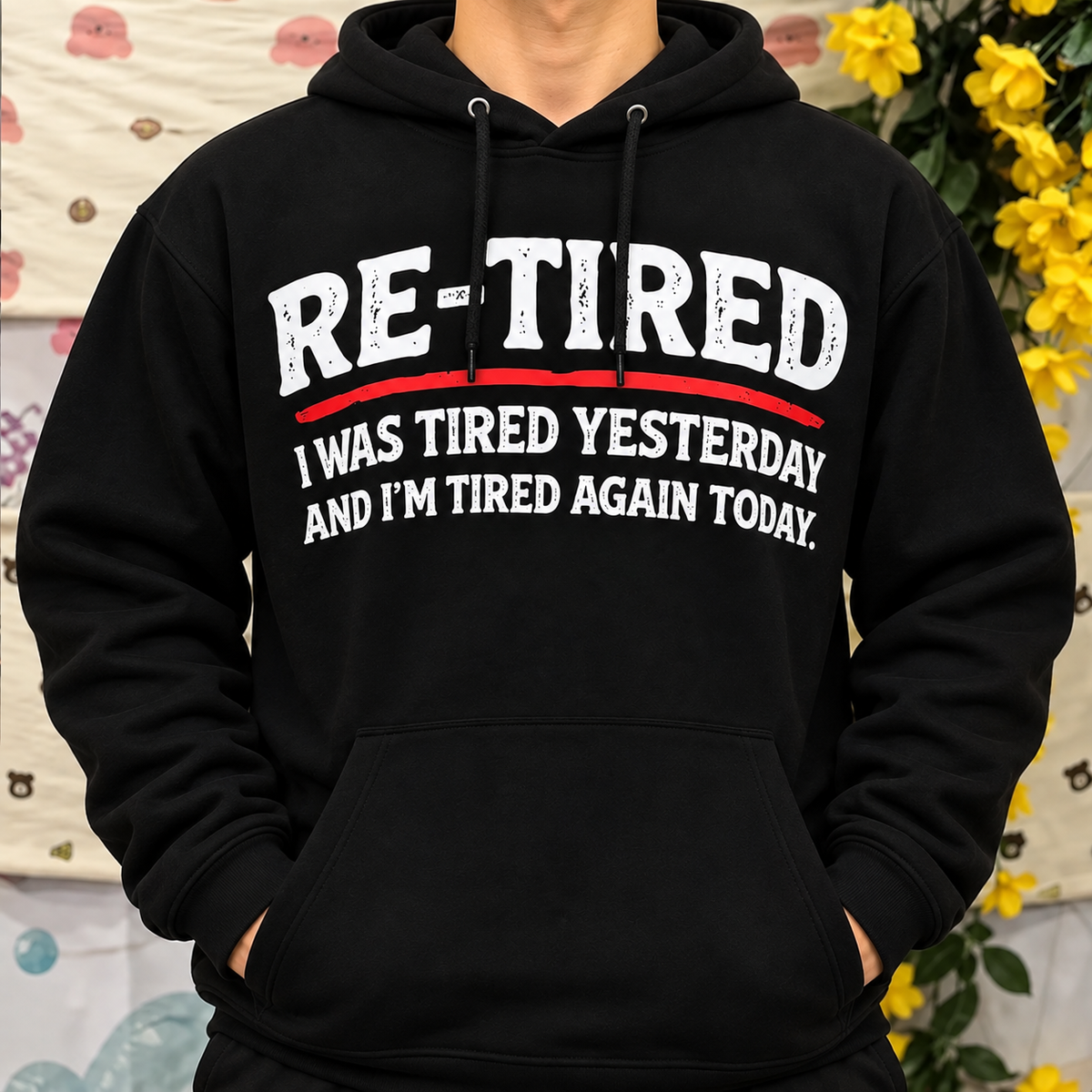 Re-Tired Funny Retirement Humor Shirt