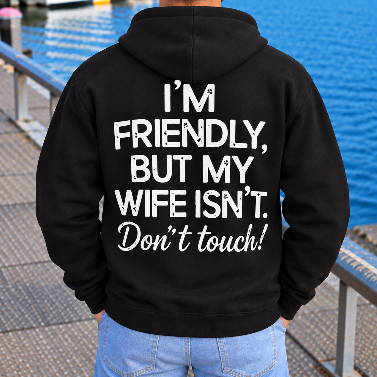 Funny Husband Warning Shirt, Married Couple Humor Graphic Tee