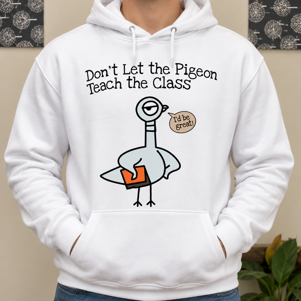 Funny Pigeon Teacher Shirt