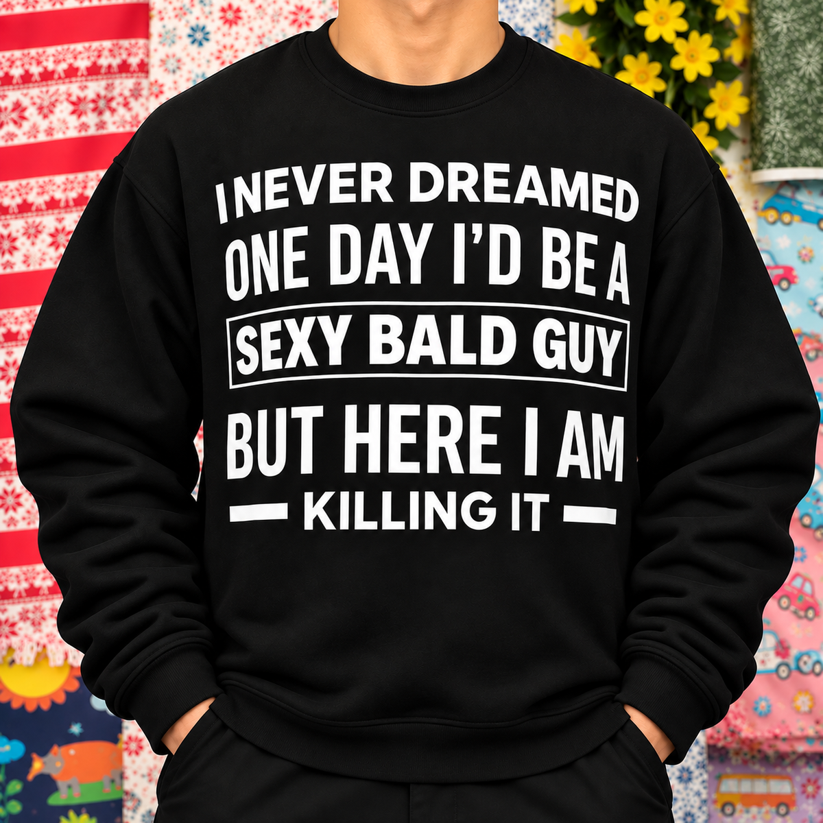 Funny Bald Guy Humor Shirt