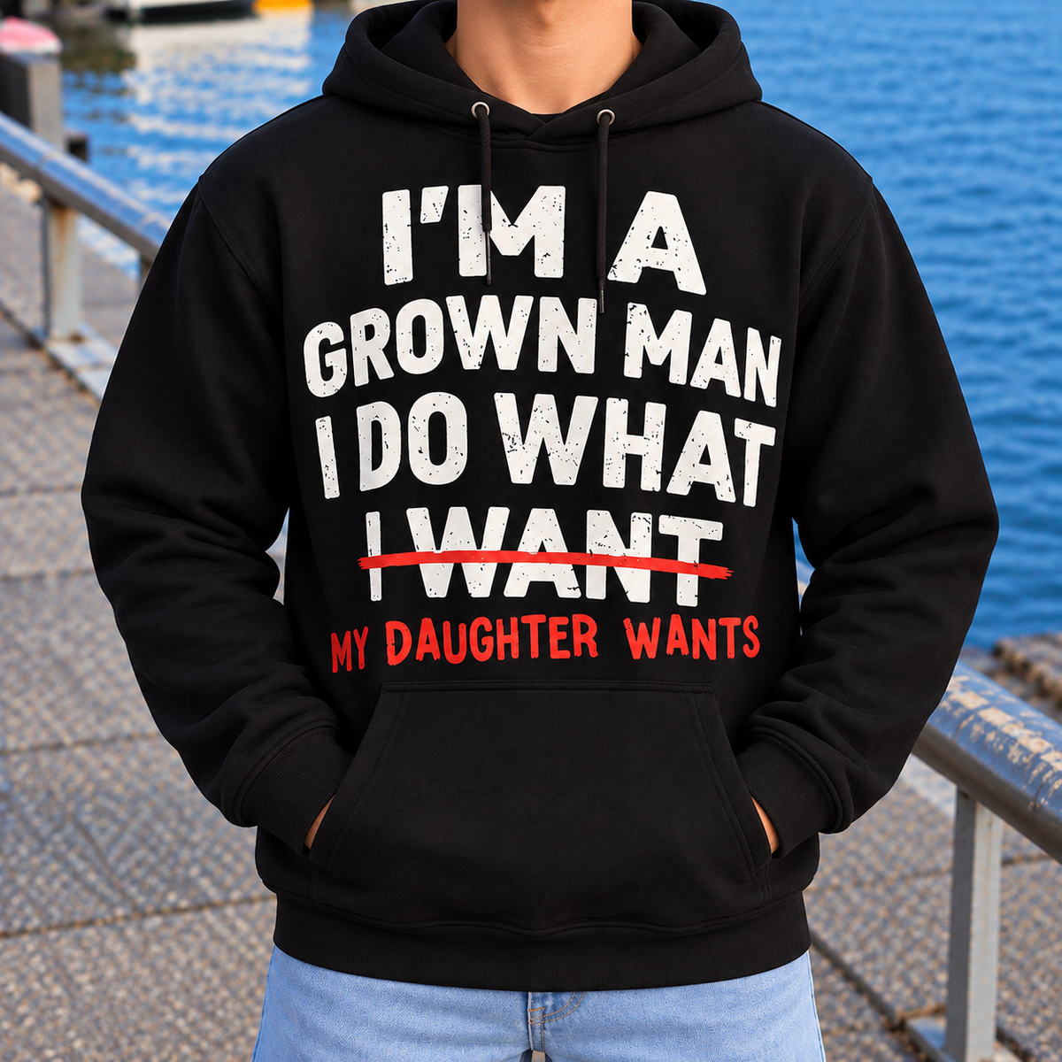 Funny Dad Daughter Shirt, Girl Dad Humor Graphic Tee