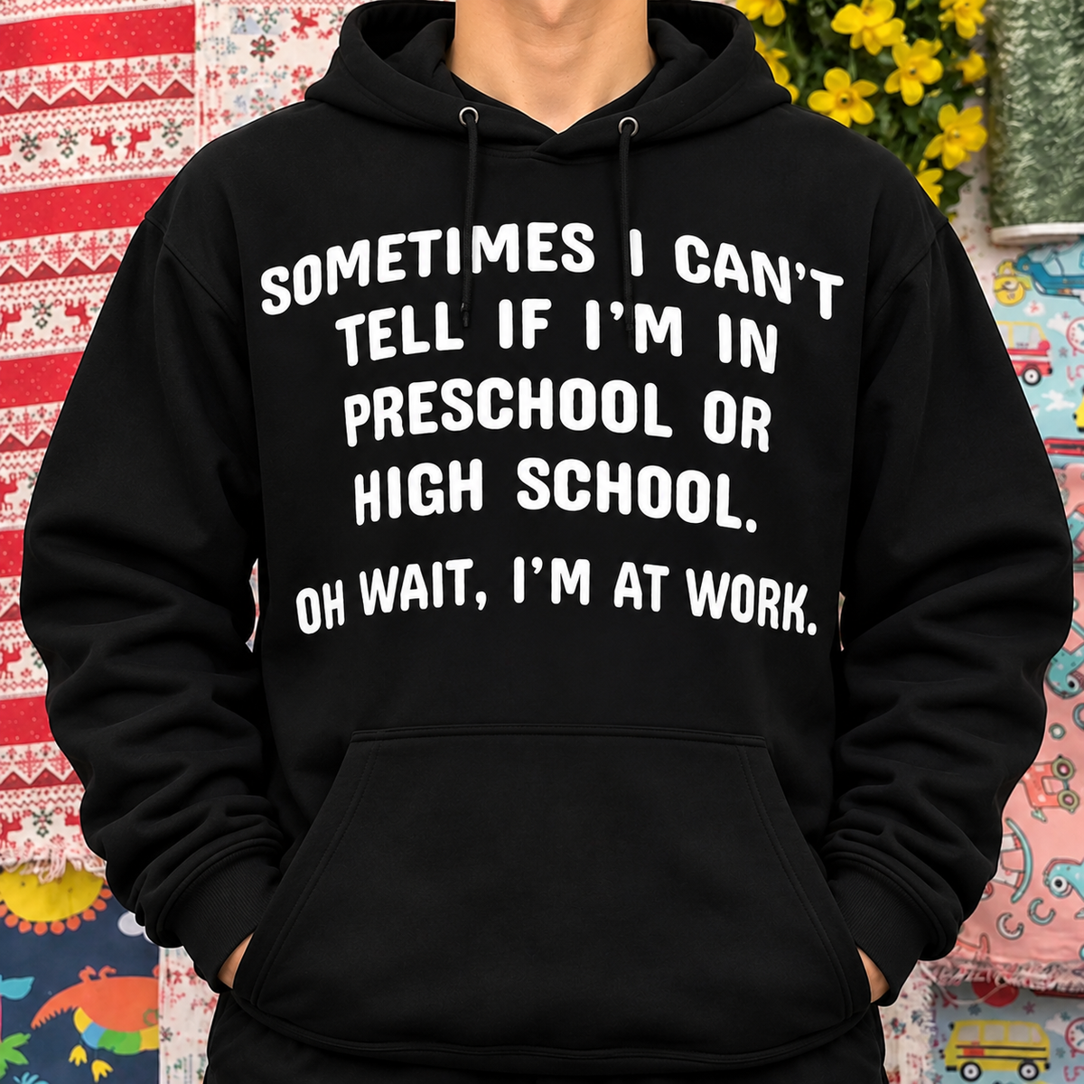 Sometimes I Can’t Tell Funny Work Humor Shirt