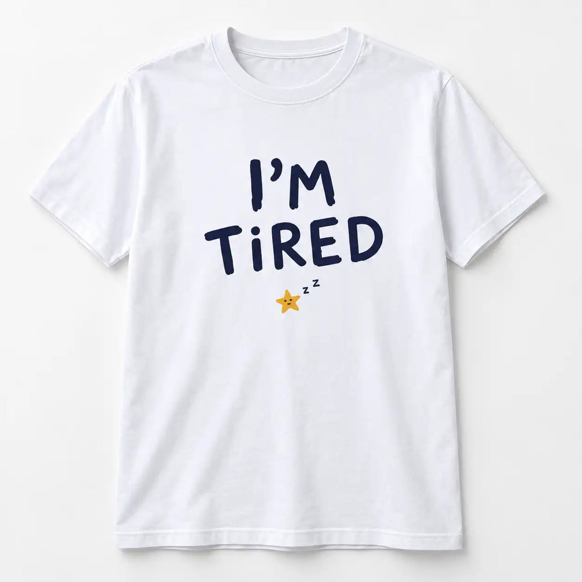 Funny Matching Couple Shirts – Tired Couple Humor Graphic Tees