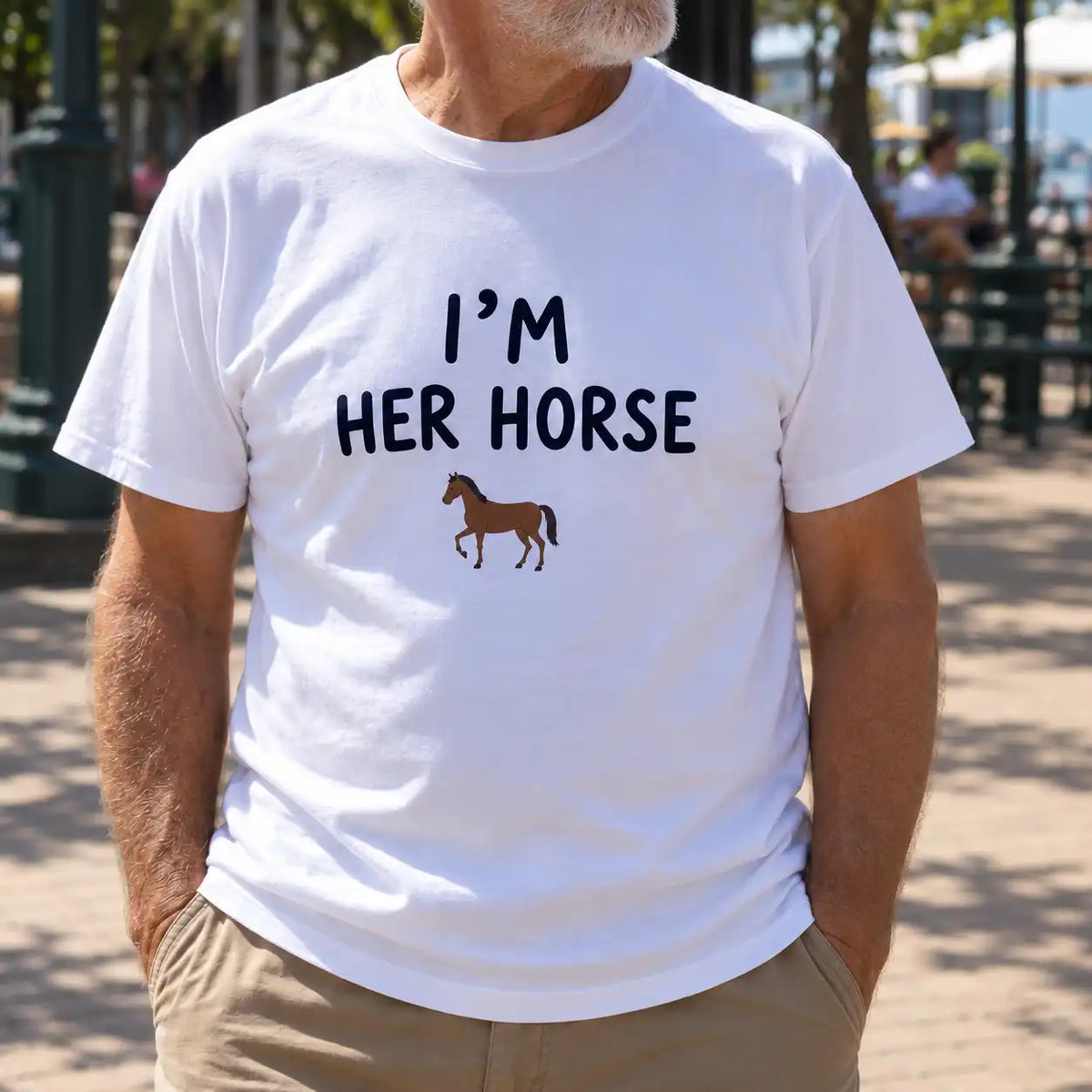 Funny Matching Horse Couple T-Shirts, Equestrian Riding Shirts for Couples
