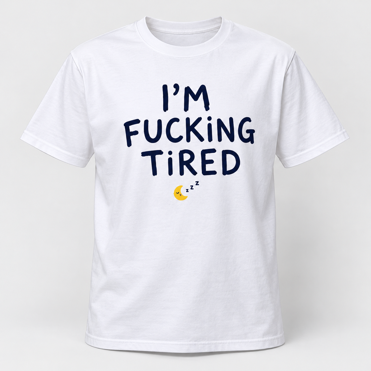 Funny Matching Couple Shirts – Tired Couple Humor Graphic Tees