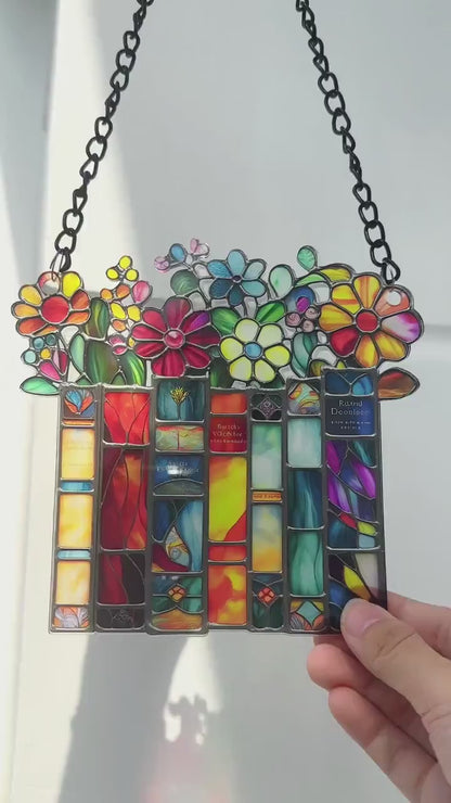 Netecom Elephant and Tree Acrylic Suncatcher – Elephant Window Decor, Home Wall Art, Gift for Elephant Lovers, Mom & Dad Gift