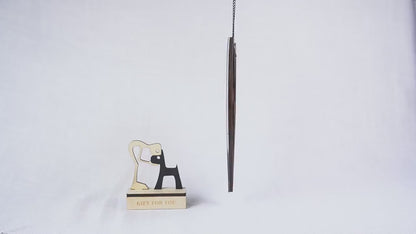 Netecom Dog Memorial Suncatcher – Loss of Pet Sympathy Gift, Rainbow Bridge Dog Ornament, Fur Mama Lovers Gift, Dog Mom Pet Loss Gifts