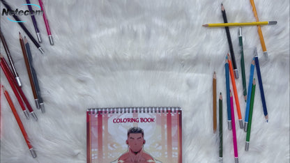 Gay Gym Member Spiral Bound Coloring Book: Journey to Self-Confidence with 30 Inspiring Pages, Where Love and Fitness Flourish